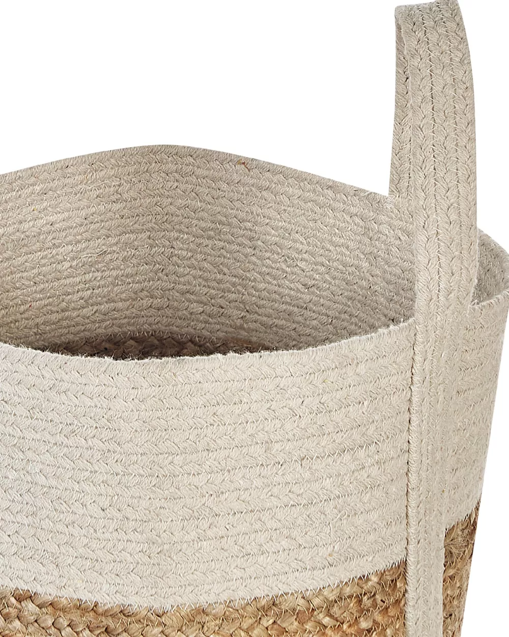 Säilytys<Beliani Juuttikori Beige/Valkoinen 35 Cm Sonipat