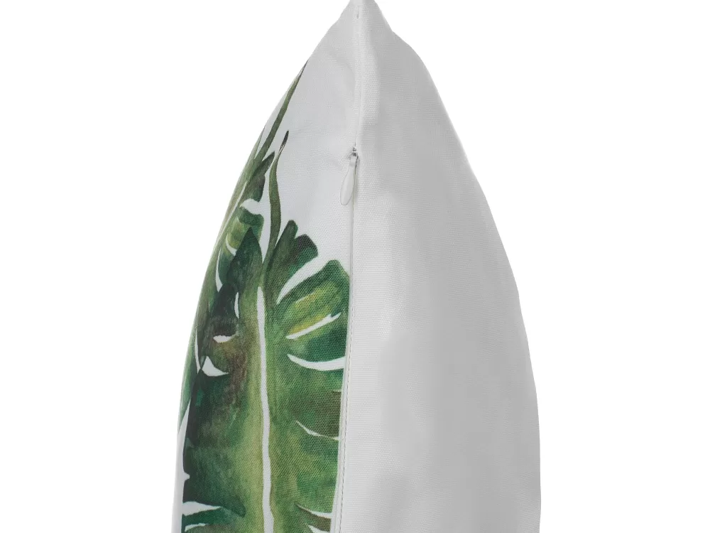 Tekstiilit<Beliani Koristetyyny Kangas Valkoinen 45 X 45 Cm 2 Kpl Dianella