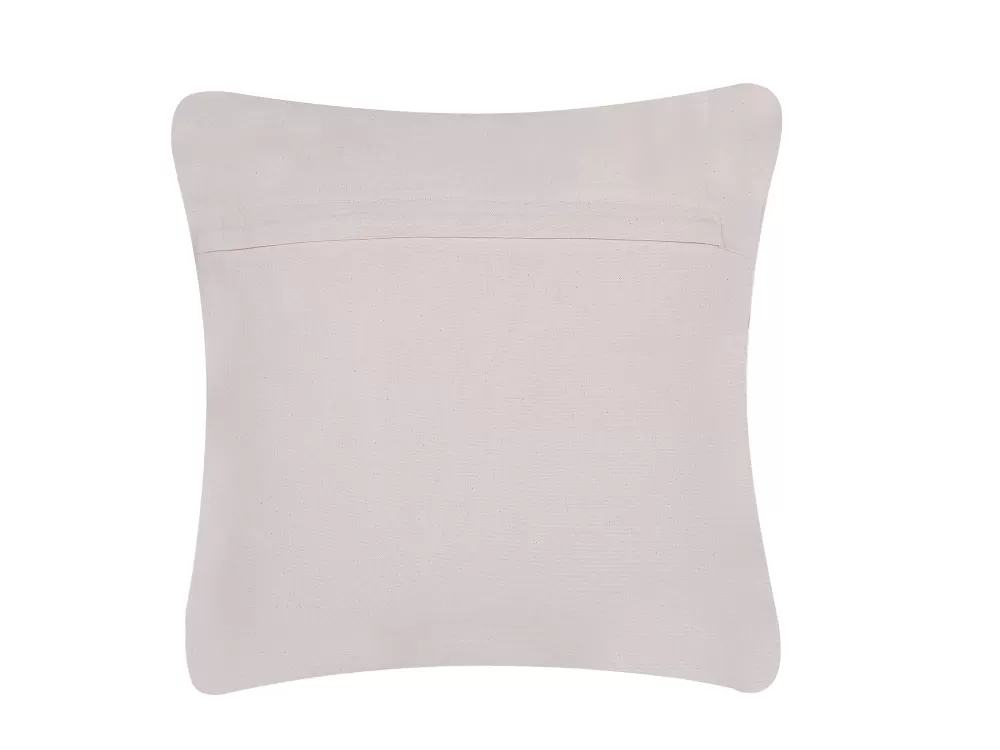 Tekstiilit<Beliani Koristetyyny Lehmannahka Harmaa Tilkkukuvio 45 X 45 Cm 2 Kpl Nellad