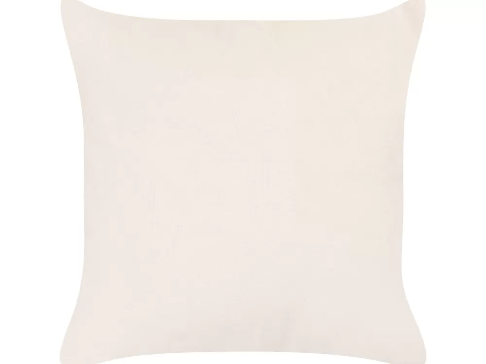 Tekstiilit<Beliani Koristetyyny Sametti Beige/Keltainen 45 X 45 Cm 2 Kpl Triteleia