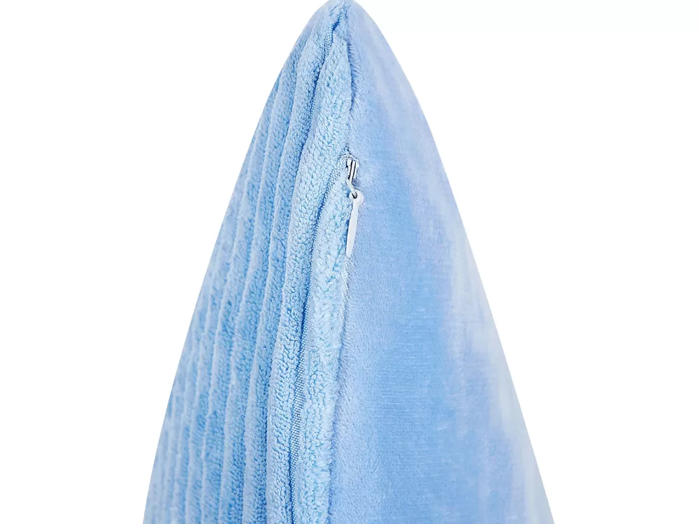 Tekstiilit<Beliani Koristetyyny Vakosametti Sininen 47 X 27 Cm 2 Kpl Millet