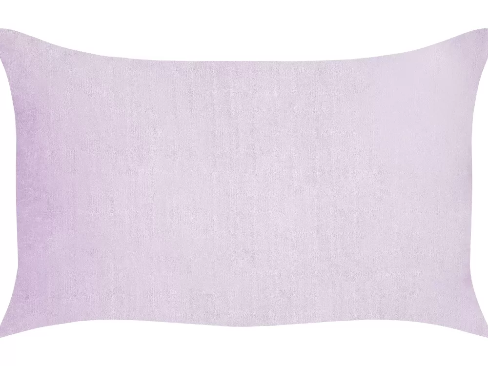 Store Beliani Koristetyyny Vakosametti Violetti 47 X 27 Cm 2 Kpl Millet