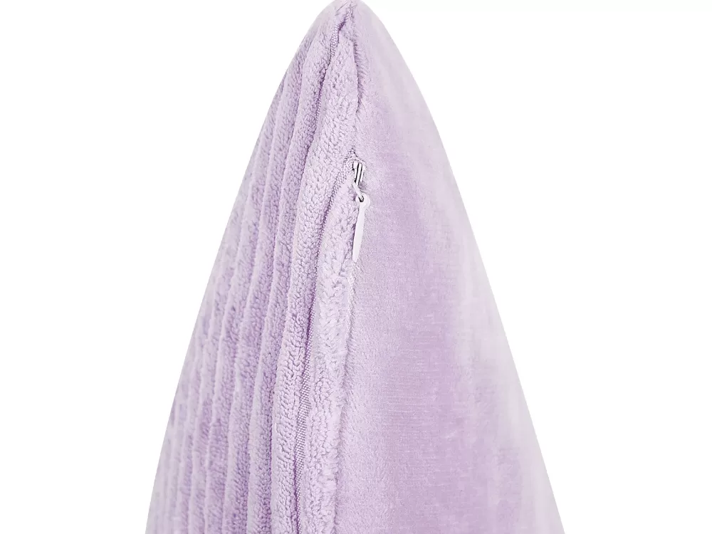 Store Beliani Koristetyyny Vakosametti Violetti 47 X 27 Cm 2 Kpl Millet