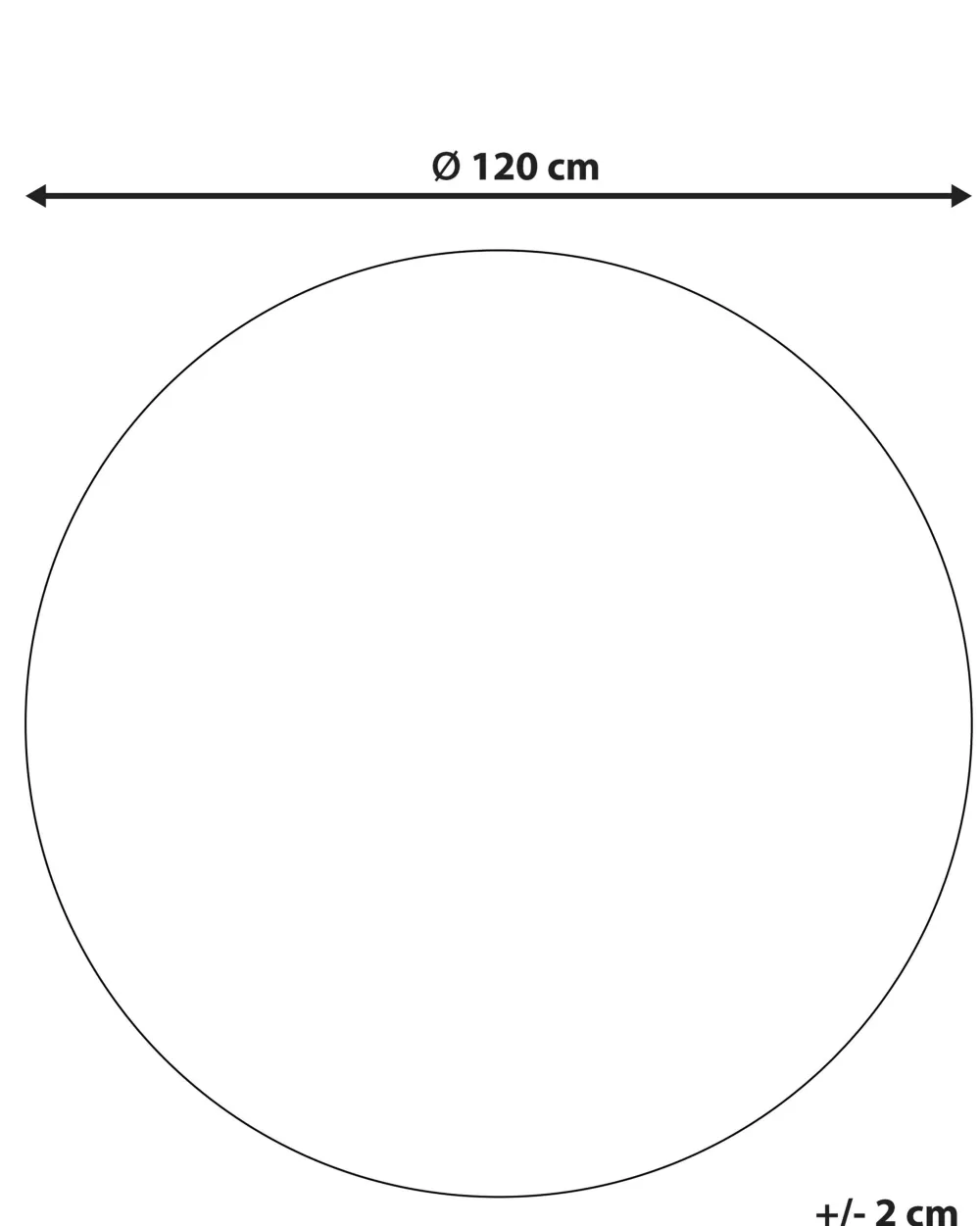 Matot<Beliani Matto Juutti Sininen 120 Cm Anadere