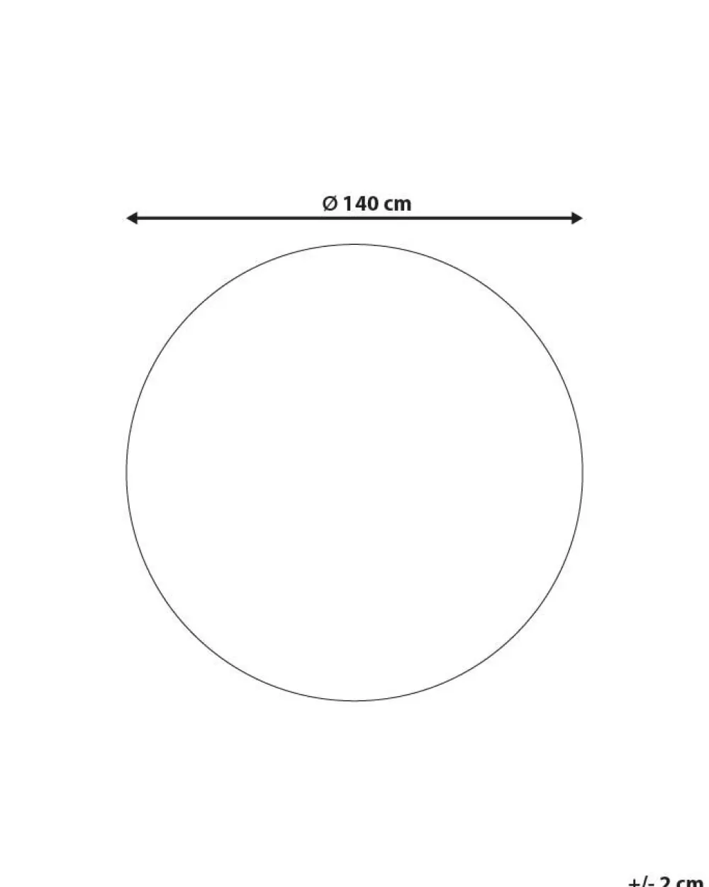 Discount Beliani Matto Lehmannahka Harmaa 140 Cm Hilvan