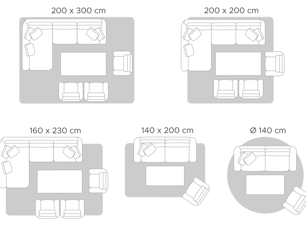 Store Beliani Matto Lehmannahka Musta/Harmaa 140 X 200 Cm Atalar