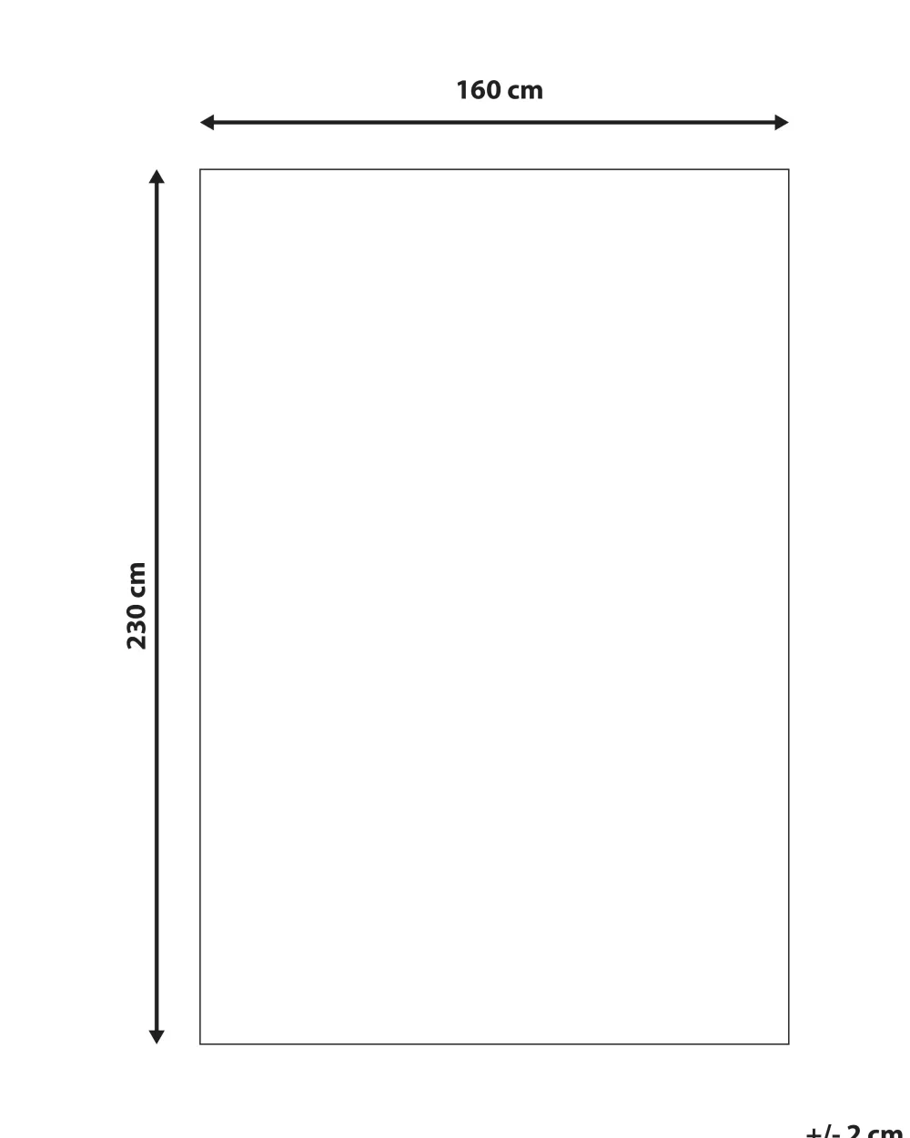 Outlet Beliani Matto Monivarinen 160 X 230 Cm Hermon