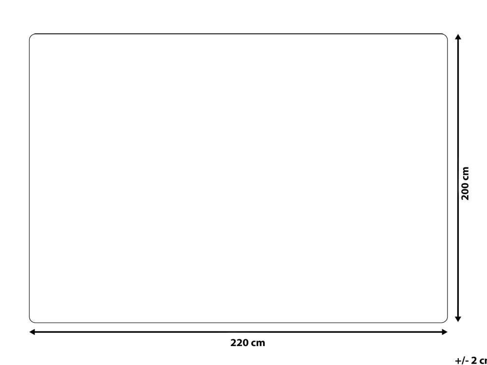 Tekstiilit<Beliani Paivapeitto Kangas Harmaa 200 X 220 Cm Kandilli