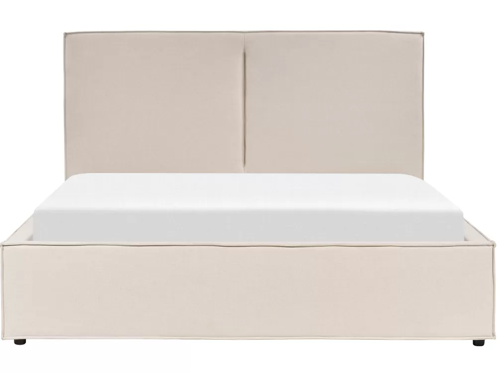 Cheap Beliani Parisanky Kangas Säilytystila Beige 160 X 200 Cm Moissac