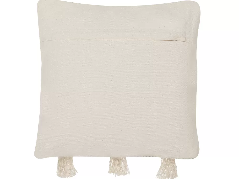 Tekstiilit<Beliani Puuvillainen Beige/Musta Tyynysetti 2 Kpl 45 X 45 Cm Thondi