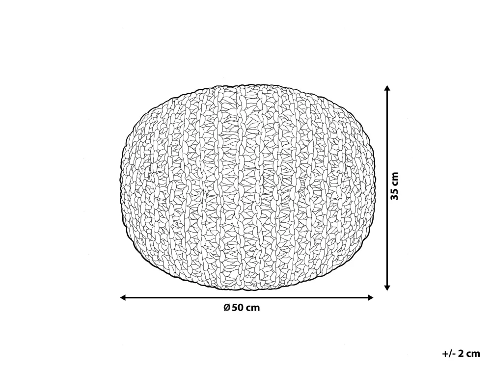 Shop Beliani Rahi Puuvilla Valkoinen/Vaaleanpunainen 50 Cm Conrad