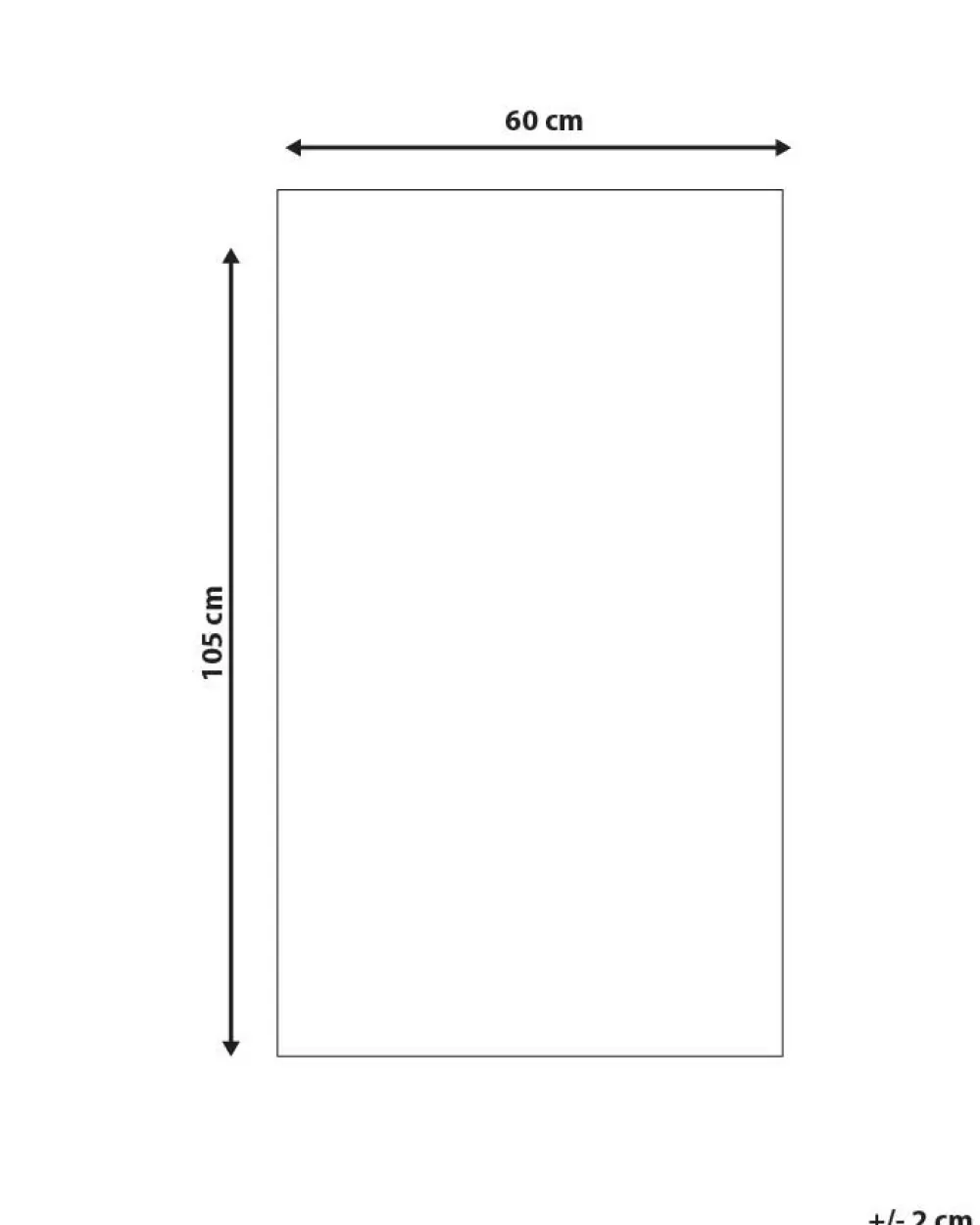 New Beliani Ulkomatto Harmaanruskea 60 X 105 Cm Jalna