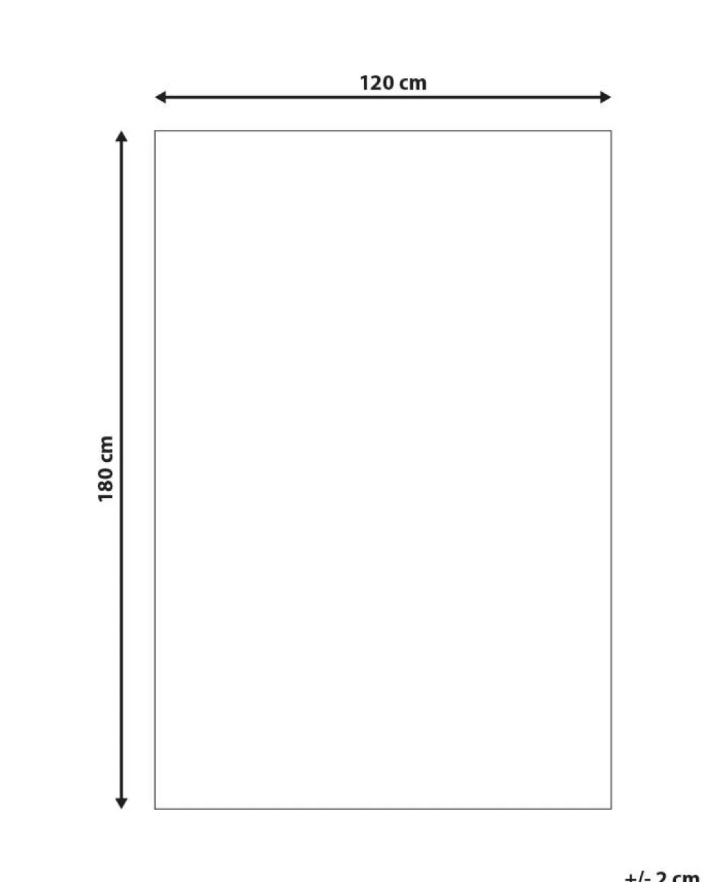 Matot<Beliani Ulkomatto Musta 120 X 180 Cm Barmer