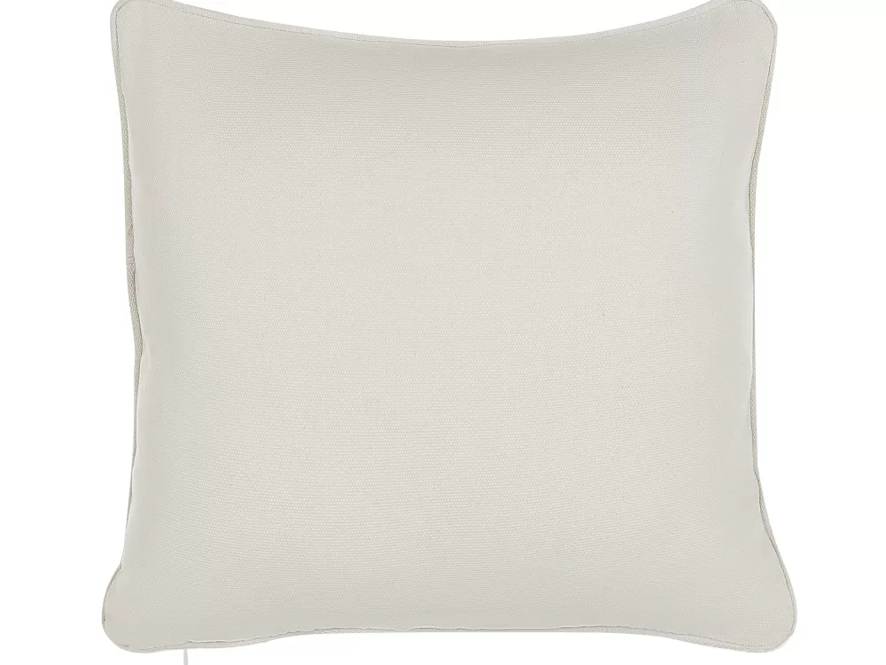 Sale Beliani Valkoinen Koristetyyny Setti 2 Kpl 45 X 45 Cm Heliotrope